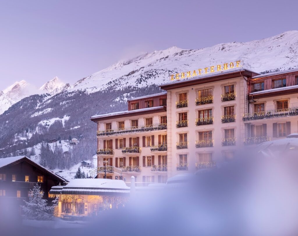 Grand Hotel Zermatterhof - Zermatt İsviçre