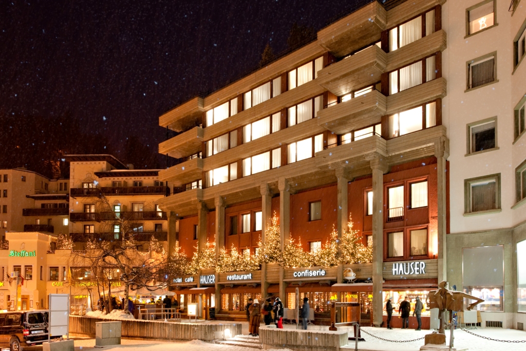Hauser Hotel St. Moritz - St. Moritz İsviçre