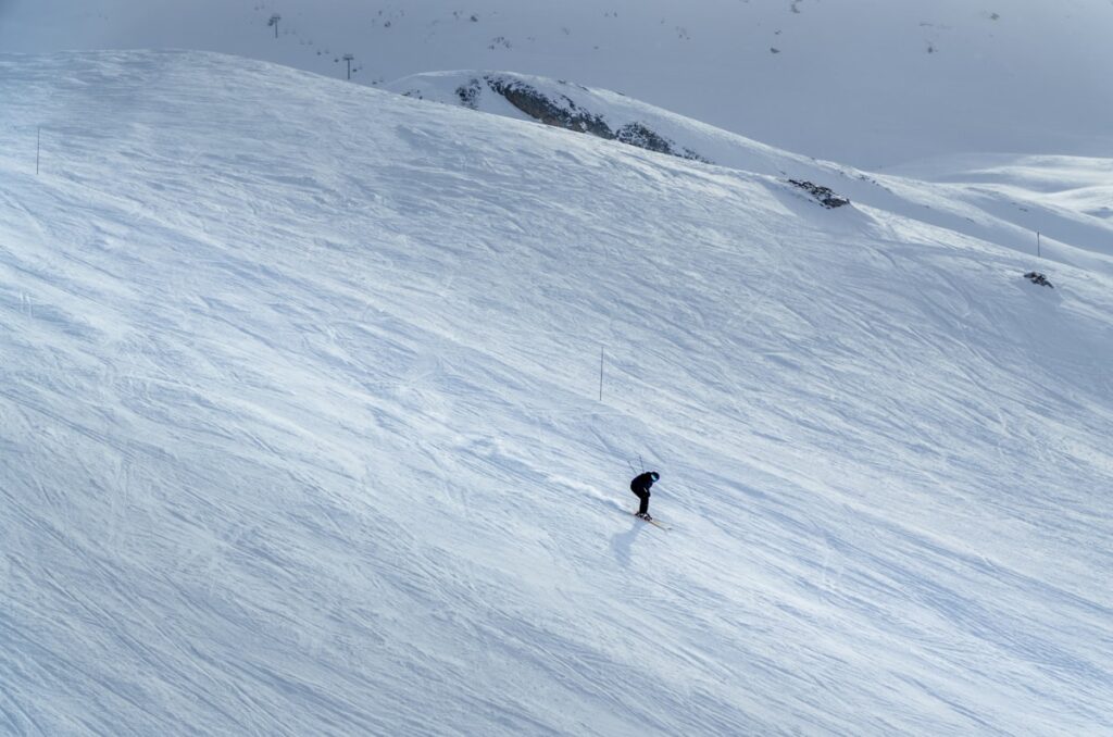 Tignes kayak merkezi